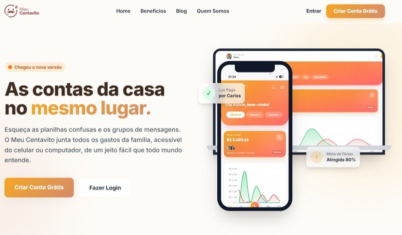 Kelvin Lança App de finanças meu Centavito